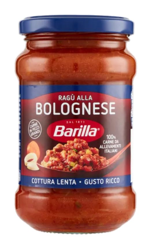 BARILLA Sugo Ragù Bolognese Condimento per Pasta 300g