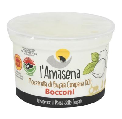 MOZZARELLA DI BUFALA CAMPANA DOP  Bocconi g 20x15