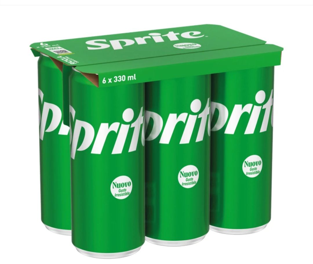 SPRITE 33 cl x 6 lattine