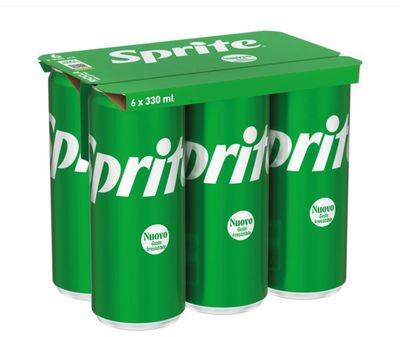 SPRITE 33 cl x 6 lattine