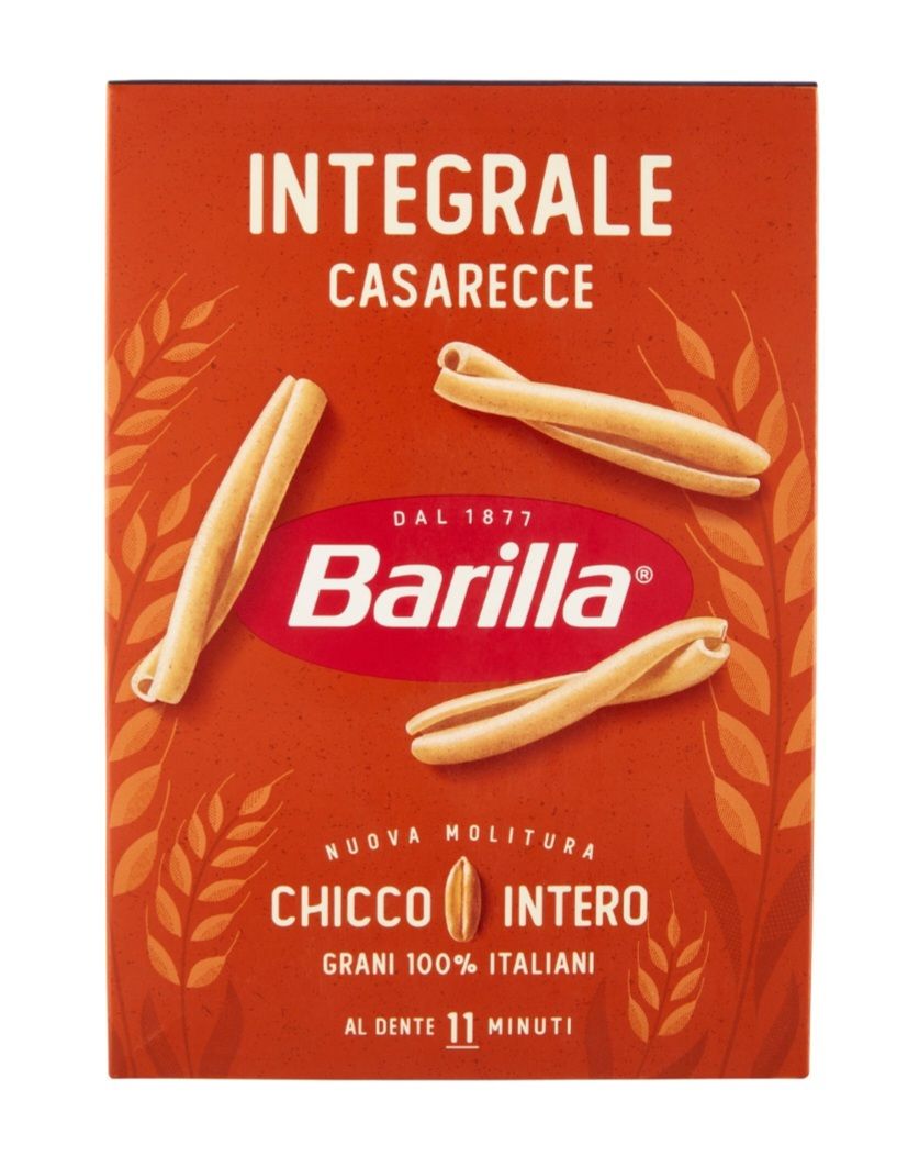 Barilla Pasta Integrale Casarecce 100% grano italiano 500 g