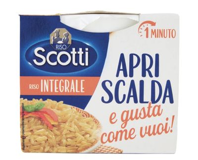 RISO SCOTTI  apri scalda e gusta integrale 200 g