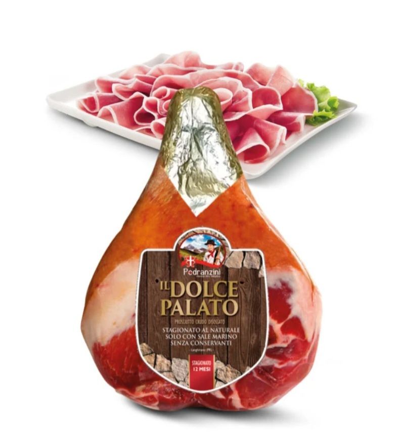 PEDRANZINI DOLCE PALATO  prosciutto crudo stagionato all’etto  
