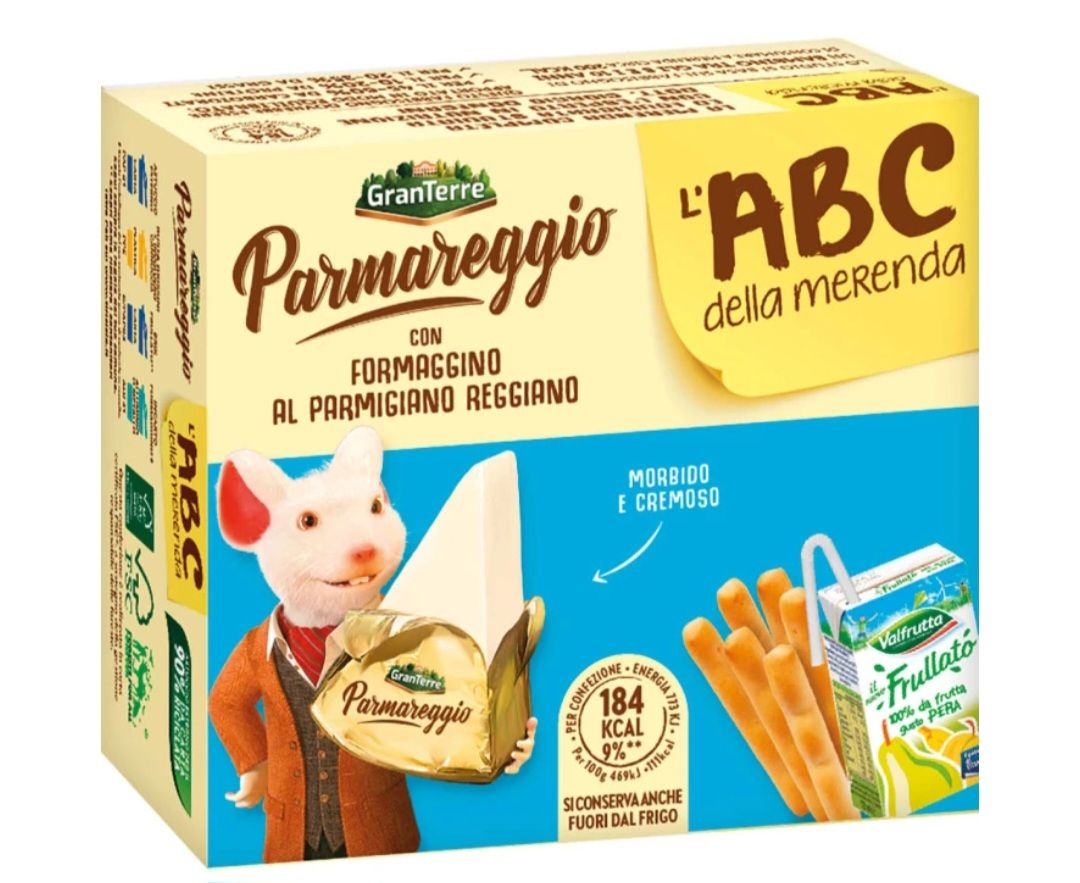 PARMAREGGIO  l&#39;ABC della merenda con Parmigiano Reggiano