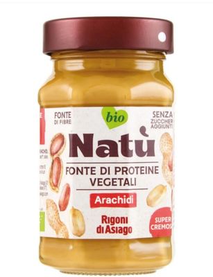 RIGONI DI ASIAGO NATÙ  crema di arachidi bio 220g