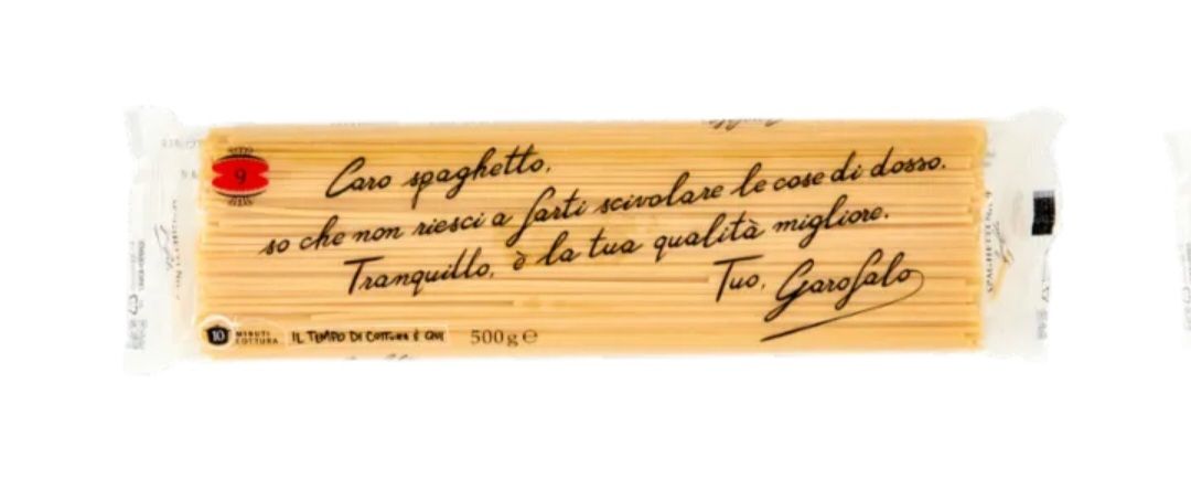 🧡 GAROFALO Spaghetti 9 Pasta Di Gragnano IGP 500g