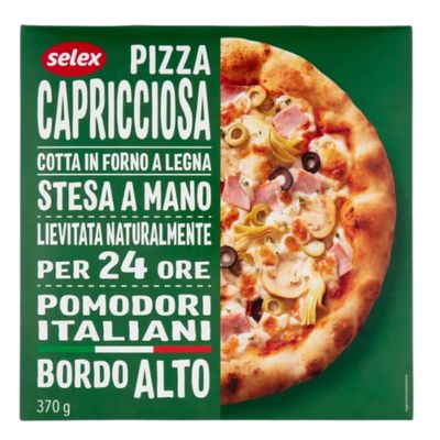 Selex Pizza Capricciosa Surgelata 370 g