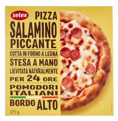 Selex Pizza con Salamino Piccante Surgelata 375g