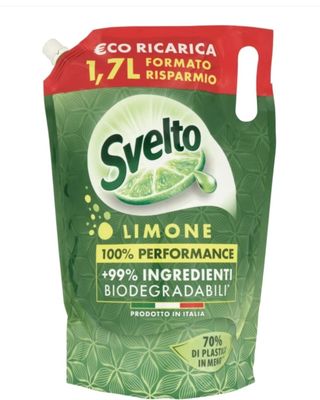 🧡 SVELTO  detergente piatti limone 1,7 lt  *acquistabili max 3 pz 