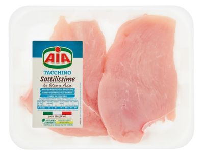 🧡 AIA  sottilissime di fesa di tacchino 250g