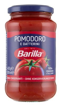 🧡 BARILLA sughi pronti pomodori e Datterino 400g