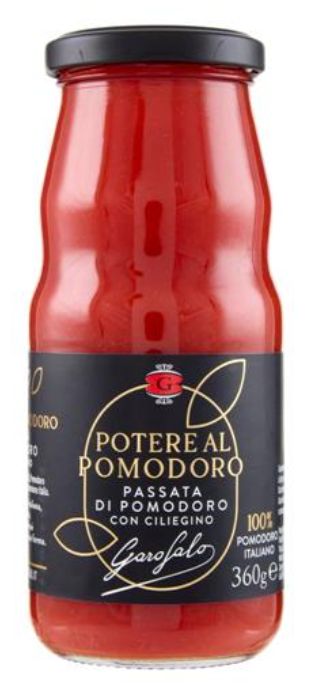 🧡 GAROFALO Potere al Pomodoro Passata di Pomodoro con Ciliegino 360g