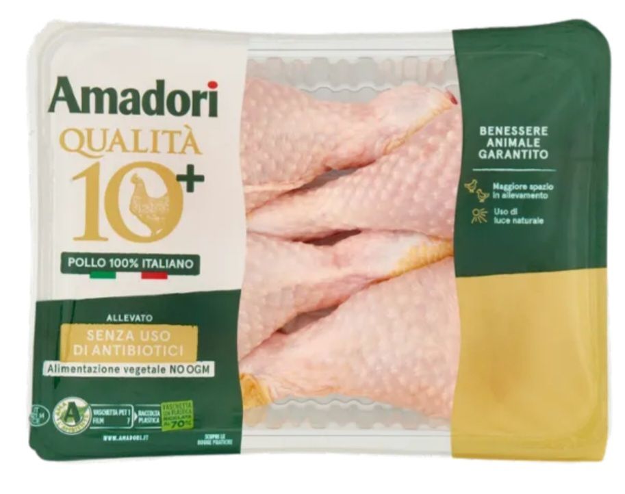 🧡 AMADORI 10+  fusi di pollo 450g
