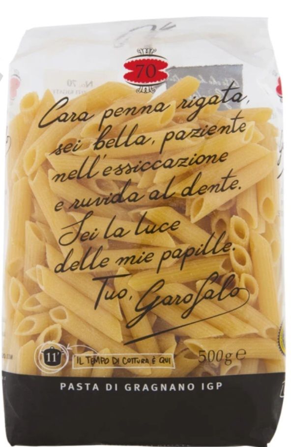 🧡 GAROFALO  pasta di gragnano igp Penne Rigate 500g
