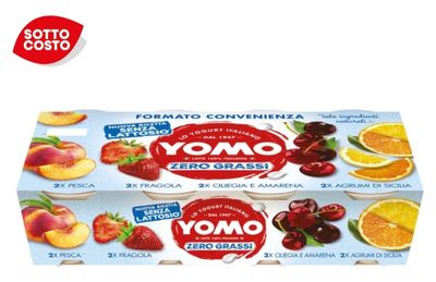 🧡 YOMO yogurt magro alla frutta 125gx8