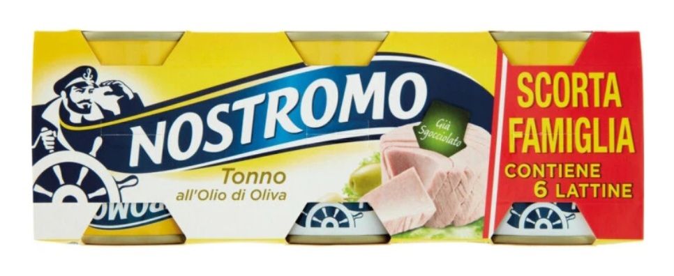🧡 NOSTROMO  tonno all’olio di oliva 6 x 60 g