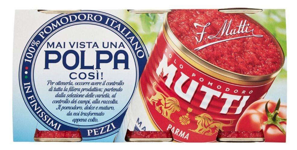 🧡 MUTTI Polpa di Pomodoro 3 x 400g