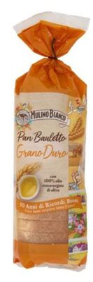 🧡 Mulino Bianco Pan Bauletto Grano Duro Pane Ideale per Panini 400g