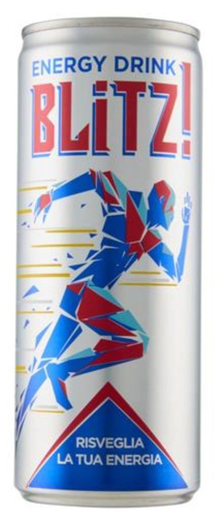 🧡 Blitz! Energy Drink Bevanda Energetica 250ml