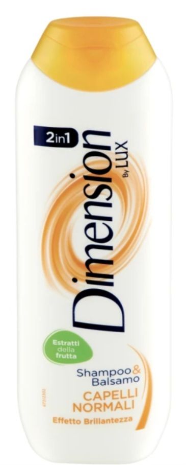 🧡 DIMENSION 2 IN 1  shampoo&amp;balsamo Capelli Normali- 250ml