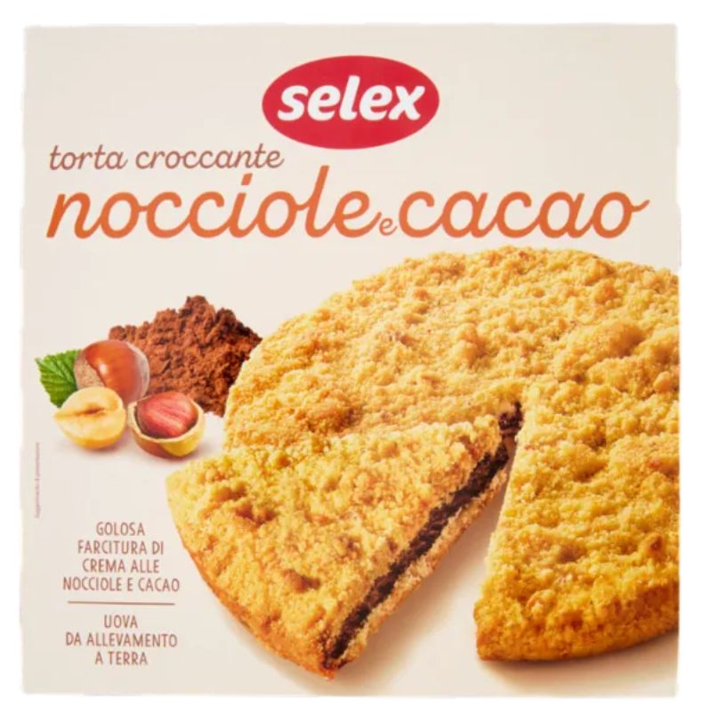 🧡 Torta Croccante con Nocciole e Cacao 500g