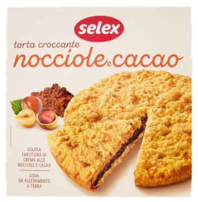 🧡 Torta Croccante con Nocciole e Cacao 500g