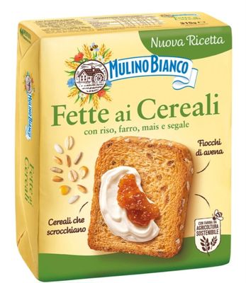 🧡 MULINO BIANCO  fette biscottate ai cereali 315g