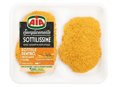 🧡 AIA sottilissime petto di pollo 140g