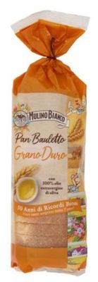 🧡 Mulino Bianco Pan Bauletto Grano Duro Pane Ideale per Panini 400g