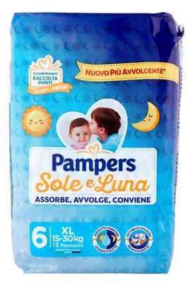 Pampers Sole e Luna XL  pz 13