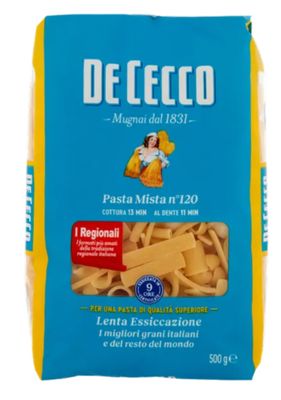 🧡 DE CECCO Pasta Mista n°120 500g