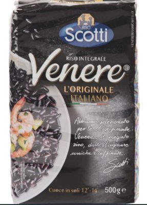 🧡 SCOTTI Riso venere integrale 500 g