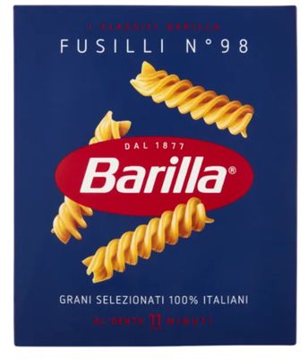 🧡 BARILLA Fusilli n.98 100% Grano Italiano 500g