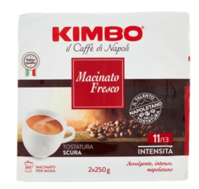 🧡 Kimbo Macinato Fresco 2 X 250g