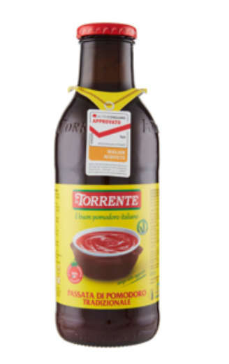 🧡 La Torrente Passata Di Pomodoro Tradizionale 700g