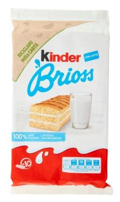 🧡 KINDER Brioss Latte 270g