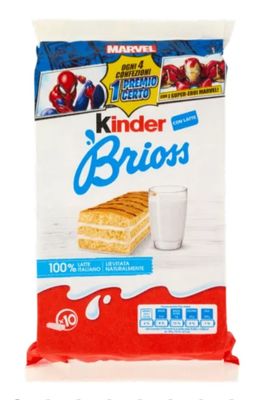 🧡 KINDER Brioss Latte 270g