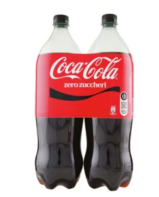 🧡 COCA COLA zero 1,5 lt x 2  