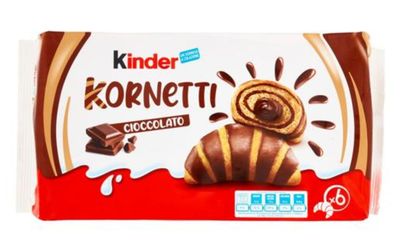 🧡 KINDER  kornetti al cioccolato 270g
