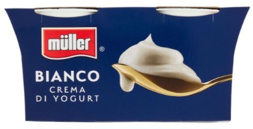 🧡 MULLER Bianco Crema di Yogurt 2 x 125g