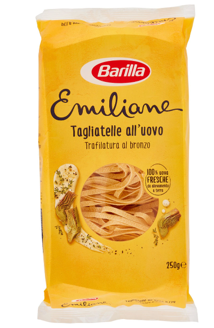 🧡 Barilla Emiliane Tagliatelle Pasta all'Uovo 250 g