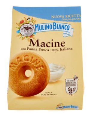 🧡 MULINO BIANCO Macine Biscotti con Panna Fresca 350g