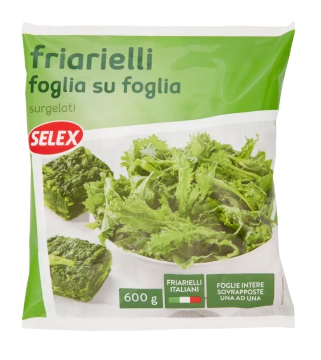 🧡 Friarielli Foglia Più Surgelati 600 g