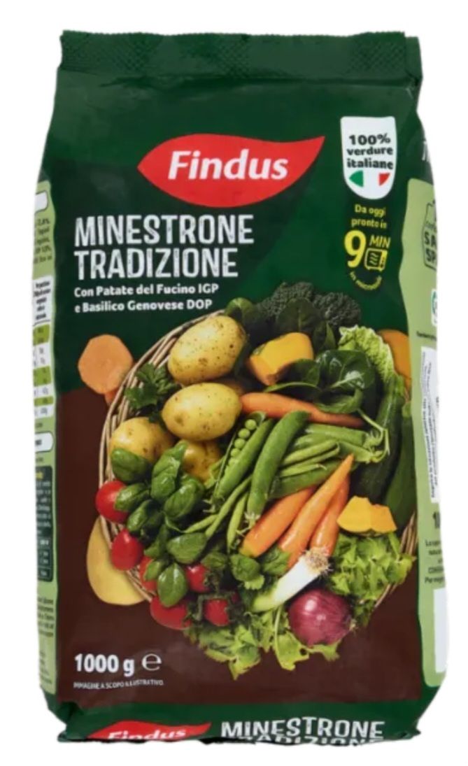 🧡 Findus Minestrone Tradizione 1Kg