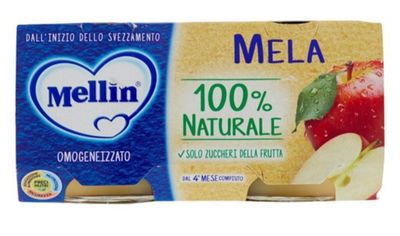 🧡 Mellin Mela 100% Naturale Omogeneizzato 2 X 100 G