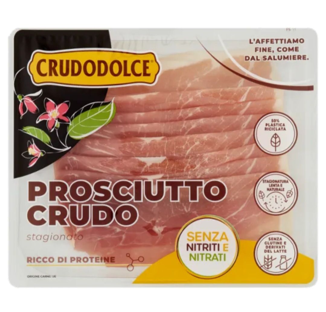 🧡 CrudoDolce Prosciutto Crudo  Stagionato 100g