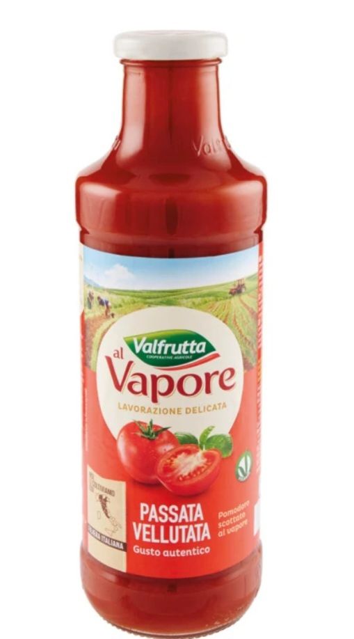 🧡 VALFRUTTA  passata di pomodoro al vapore 700g