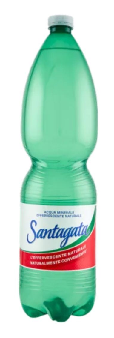 🧡 SANTAGATA  acqua minerale effervescente naturale 1,5 lt