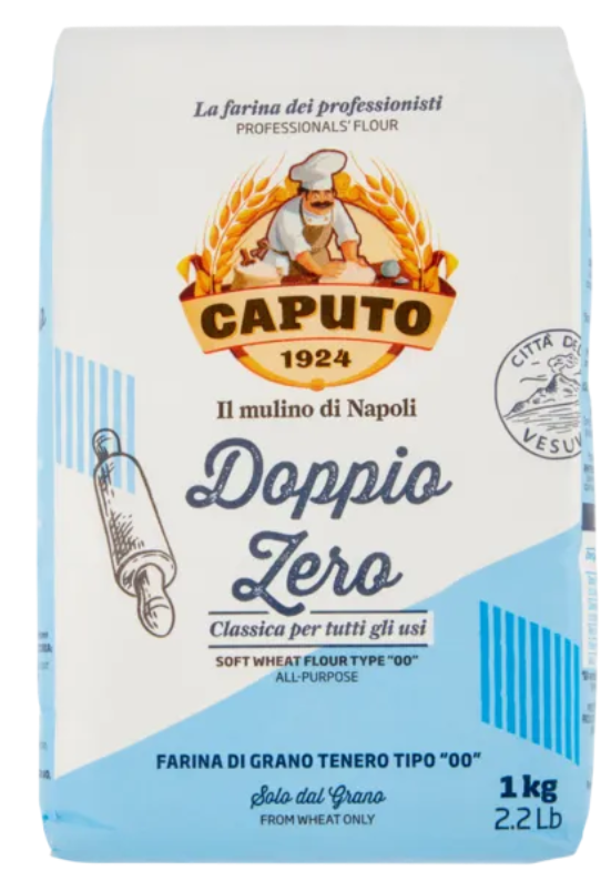 🧡 Caputo Doppio Zero Farina di Grano Tenero Tipo "00" 1 Kg