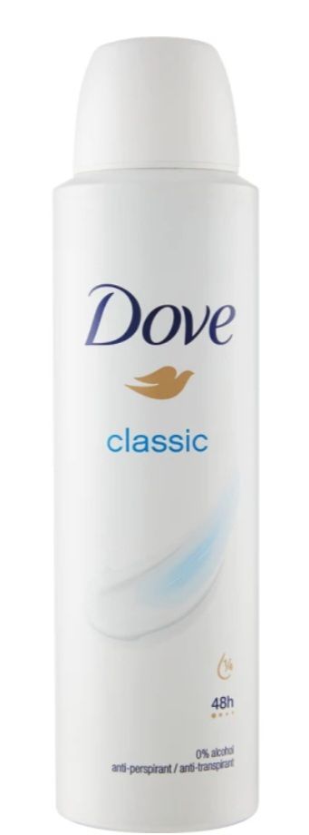 🧡 DOVE deodorante spray classico150ml